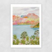 East End Prints East End Prints Sendu by Kartika Paramita Studio 40x50 Oak Framed Art Print RRP Â£85