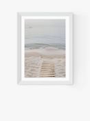 East End Prints East End Prints To The Sea by Sisi and Seb 40x50 White Framed Art Print RRP Â£85.00