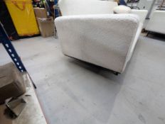 Dusk Hudson BouclÃ© Click Clack Sofa Bed Off White RRP Â£339 - DUS-CC2-01362
