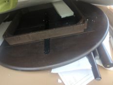 Dusk Heidi 4-6 Seater Round Dining Table - Walnut RRP £399 - DUS-AUC-03698