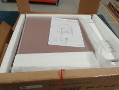 Dusk Sienna 2 Drawer Bedside Table - Dusty Mauve RRP £109 - DUS-CC2-04212