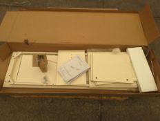 Dusk Isla 140cm TV Unit - Cream RRP £104 - DUS-AUC-03682