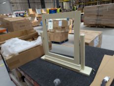 Roseland Furniture Colette Dressing Table Set - Cream RRP £300 - ROS-OUT-00285