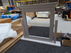Roseland Furniture Colette Dressing Table Set - Grey RRP £200 - ROS-OUT-00392