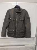 Barbour Country Green Small Mens Wax Jacket RRP £179 - JPS-DSV-00194