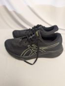 Asics GT-1000 13 Trainers Black/Green UK 8 Mens RRP £120 - JPS-DSV-00131