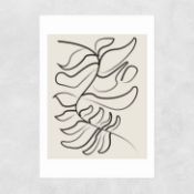 East End Prints East End Prints Sprung by Flower Love Child 25x30 Black Framed Art Print RRP £50.00 