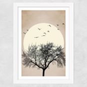 East End Prints East End Prints Dreamers (Bright) by Kubistika 25x30 Black Framed Art Print RRP £50.
