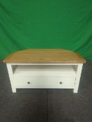 Roseland Furniture Farrow Corner TV Stand RRP £170 - ROS-OUT-01433