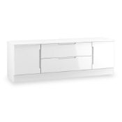 Roseland Furniture Henshaw Small TV Unit RRP £390 - ROS-OUT-00417