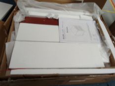 Dusk Isla 2 Drawer Bedside Table - Burnt Red RRP Â£74 - DUS-CC2-05011