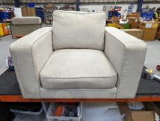 Dusk Soho Armchair - Beige RRP Â£279 - DUS-CC2-00608