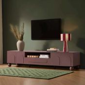 Dusk Rachel Arch Front Tv Unit for TVs up to 75" - Mocha RRP Â£189 - DUS-CC2-05477