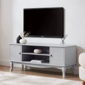 Dusk Amelie TV Unit - Light Grey RRP Â£104 - DUS-CC2-01049