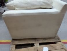 Dusk Cairo Feather 2 Seater Sofa - Vanilla RRP Â£773 - DUS-CC2-06216