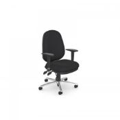 Posturite Evolute Chair, Armrests - Black RRP Â£421 - POS-CC2-00255