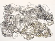 Konvolut Silberschmuck Ketten, Armbänder etc., 271,73g