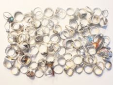 Konvolut Silberschmuck Ringe, etc., 512,22g