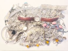 Konvolut Silberschmuck etc., 590,45g
