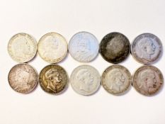 10 x 2 Mark Kaiserreich Silber = 100g Feinsilber