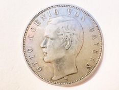 5 Mark 1896 Kaiserreich Bayern Otto