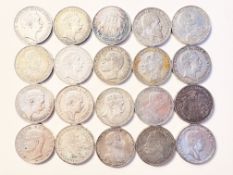 20 x 3 Mark Kaiserreich Silber = 300g Feinsilber