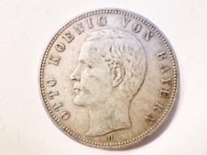 5 Mark 1906 Kaiserreich Bayern Otto