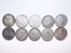 10 x 2 Mark Kaiserreich = 100g Feinsilber