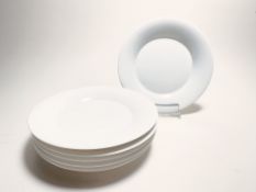 KPM Berlin Weiß 6 x Brotteller 17,5 cm 