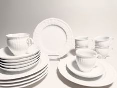 KPM Berlin Rocaille Weiß 6 x Kaffeegedeck 3 tlg.