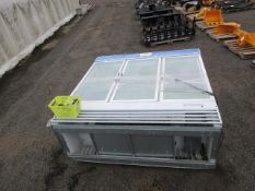 COOLER DEPOT SD1.9L3 DISPLAY COOLER W/ CASTERS, 80'' X 31'' X 80''