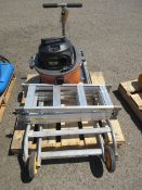 FLASH WATER EXTRACTOR, RIDGID SHOPVAC, LADDER & ROLLING STAND