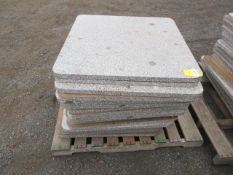 APPROX (22) 32'' X 32'' X 1'' THICK TABLE TOPS