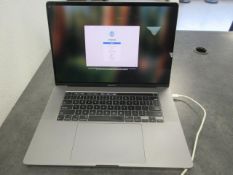 2019 APPLE MACBOOK PRO 16'' A2141 W/ CHARGER, *BANKRUPTCY CASE # 26-30529, NO BUYERS PREMIUM*