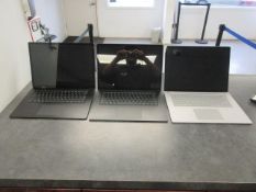 (3) MICROSOFT SURFACE LAPTOP 3 (BROKEN SCREEN-NO CHARGER), *BANKRUPTCY CASE # 26-30529, NO BUYERS