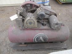 ACME 7 1/2HP AIR COMPRESSOR W/ RECEIVERTANK * OPERATING CONDITION UNKNOWN*