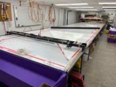 CARLSON CT26 DESIGN PLOTTER/CUTTER,11' X 40' AIR TABLE, *NO SOFTWARE