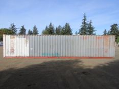 40' SHIPPING CONTAINER W/ VENTS S/N-MLCU4351096