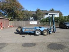 2002 BULL DOG TANDEM AXLE EQUIPMENT/VEHICLE TRAILER