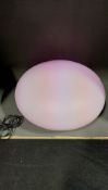 RECHARGEABLE WATER-RESISTANT MULTICOLOR OVAL LED LIGHT