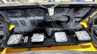 LC GROUP PAR QUAD LIGHTING SYSTEM, 120V/240V, WITH STAND