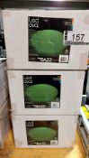RECHARGEABLE WATER-RESISTANT MULTICOLOR OVAL LED LIGHT