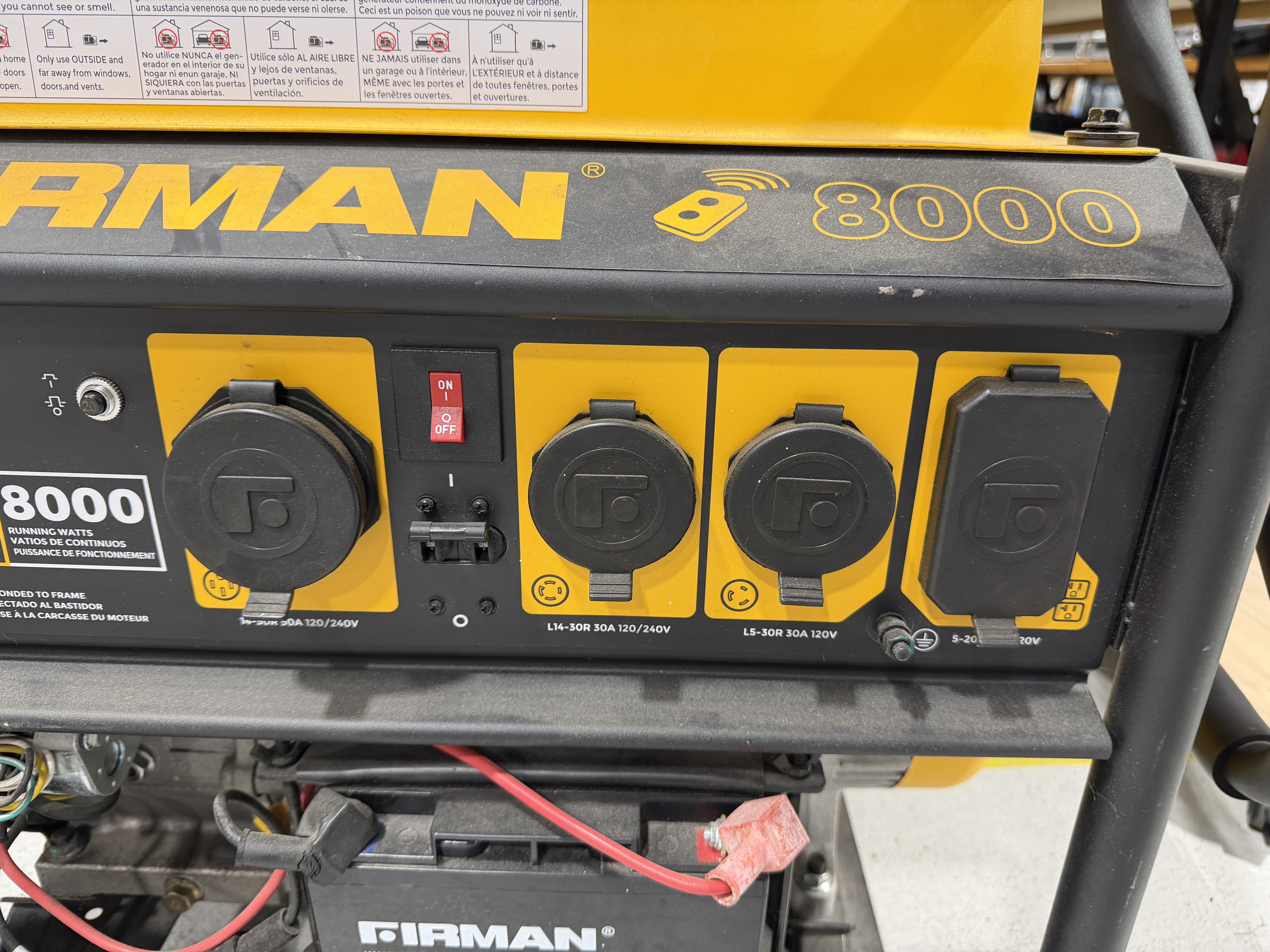 GÉNÉRATRICE FIRMAN 8000 WATTS