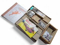A collection of cigarette and trade cards, to incl