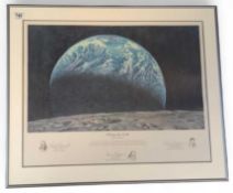 Alan Bean (1932-2018), 'Kissing The Earth', limite