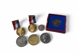 A commemorative Victorian Diamond Jubilee medal of