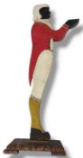 A 20th century painted wooden dumb waiter