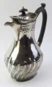 A Victorian silver water jug
