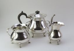 A large collection of silver plate, including lidded