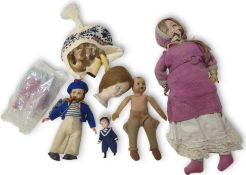 A Max Oscar Arnold Welsch and Co bisque headed dol
